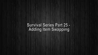 UE4 Survival Game | Adding Item Swapping (Part 25)