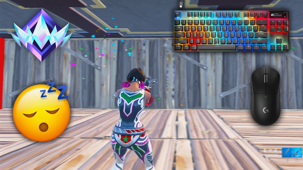 SteelSeries Apex Pro TKL ASMR | 2v2 Box Fight Gameplay | Satisfying M&K Fortnite | 240FPS | 4k