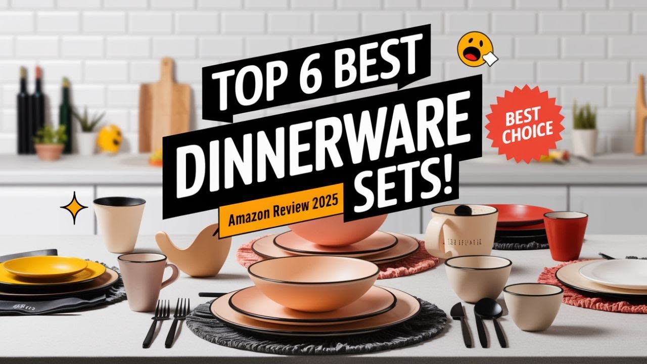 Top 6 Best Dinnerware Sets on Amazon 2025 | Stylish, Durable & Budget ...