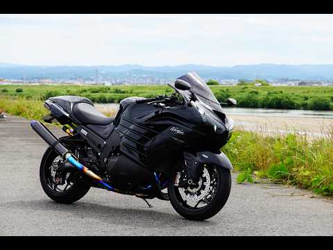 ZX-14R 特注MAVERICK MV97 + Nojimaエキパイ - YouTube