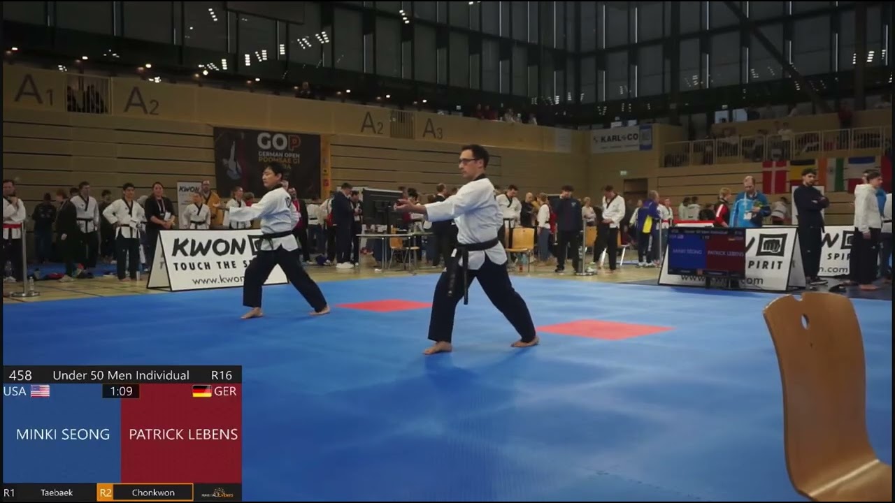 2026 German Open Poomsae Championships R16(Minki Seong)