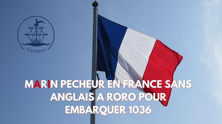 Marin Pecheur en France sans anglais a Roro pour Embarquer 1036