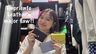 Louis Vuitton Empreinte Leather Review | Rosalie \& Romy Wallet | SLG