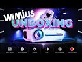 WiMiUS S1 - 2020 Projector 1080p with Speaker, 7000 Lumens - UNBOXING