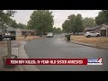 11-year-old girl arrested in shooting death of 15-year-old brother in Edmond 