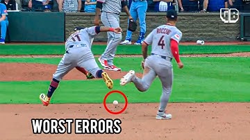 MLB | worst errors 2025