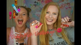 CHAPSTICK CHALLENGE SISTER EDITION! - YouTube CHAPSTICK CHALLENGE SISTER EDITION! - YouTube