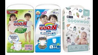 Подгузники-трусики GoonWoo, Goon и Goon Cheerful Baby. Обзор