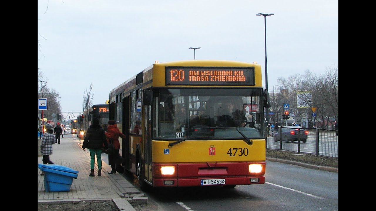 Przejażdżka Jelczem M121M #4730 na linii 120. ZTM Warszawa