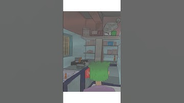 latenight sceneries in kitchen #2danimation #animation #krita #xppen #toubatouba #cockroach #shorts