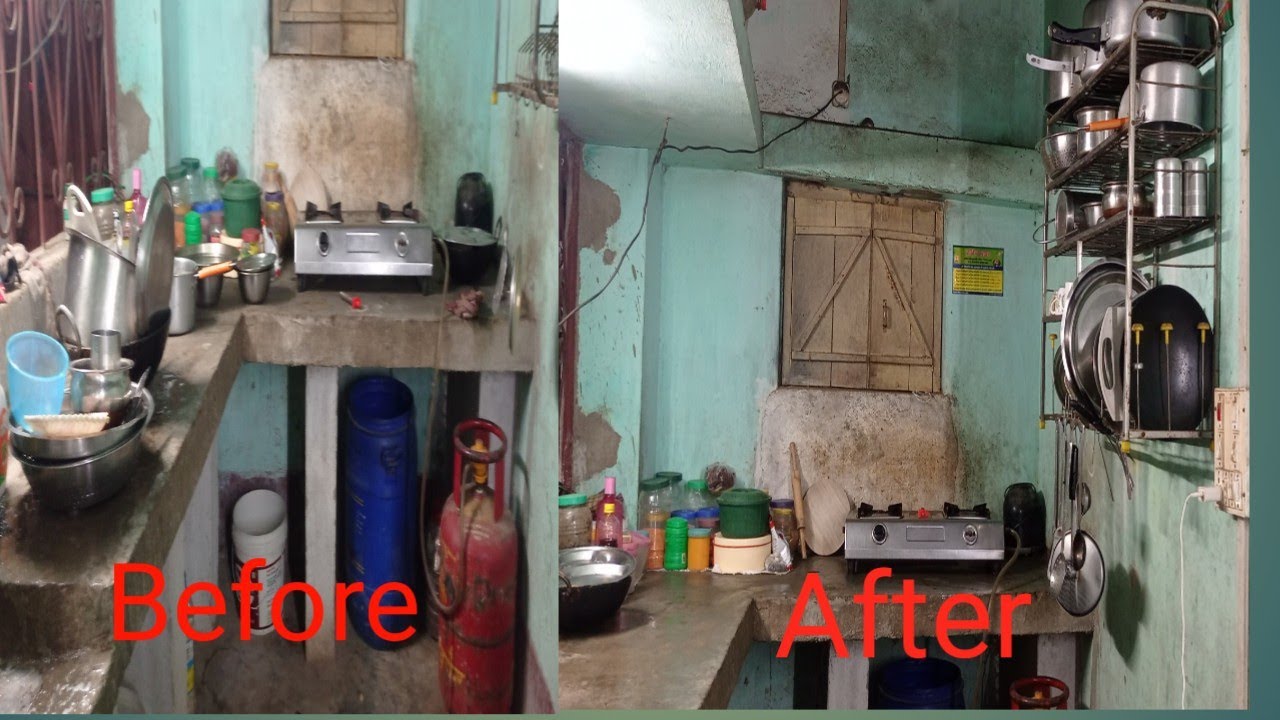 Kitchen Ko Saaf Kaise Kare 🤷‍♀️ 30 mint me kitchen cleaning routin tips