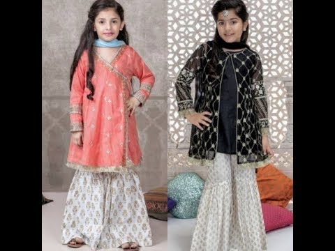 Kids sharara design / kids sharara design 2018 /Latest kids plazo ...