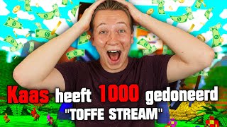 €1.000+ DONATIE REACTIE &amp; FAKE MINETOPIA - STREAM HIGHLIGHTS