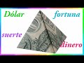 Dólar de la suerte💲dolar para atraer el dinero /como doblar un dolar para la fortuna /Lucky dollar
