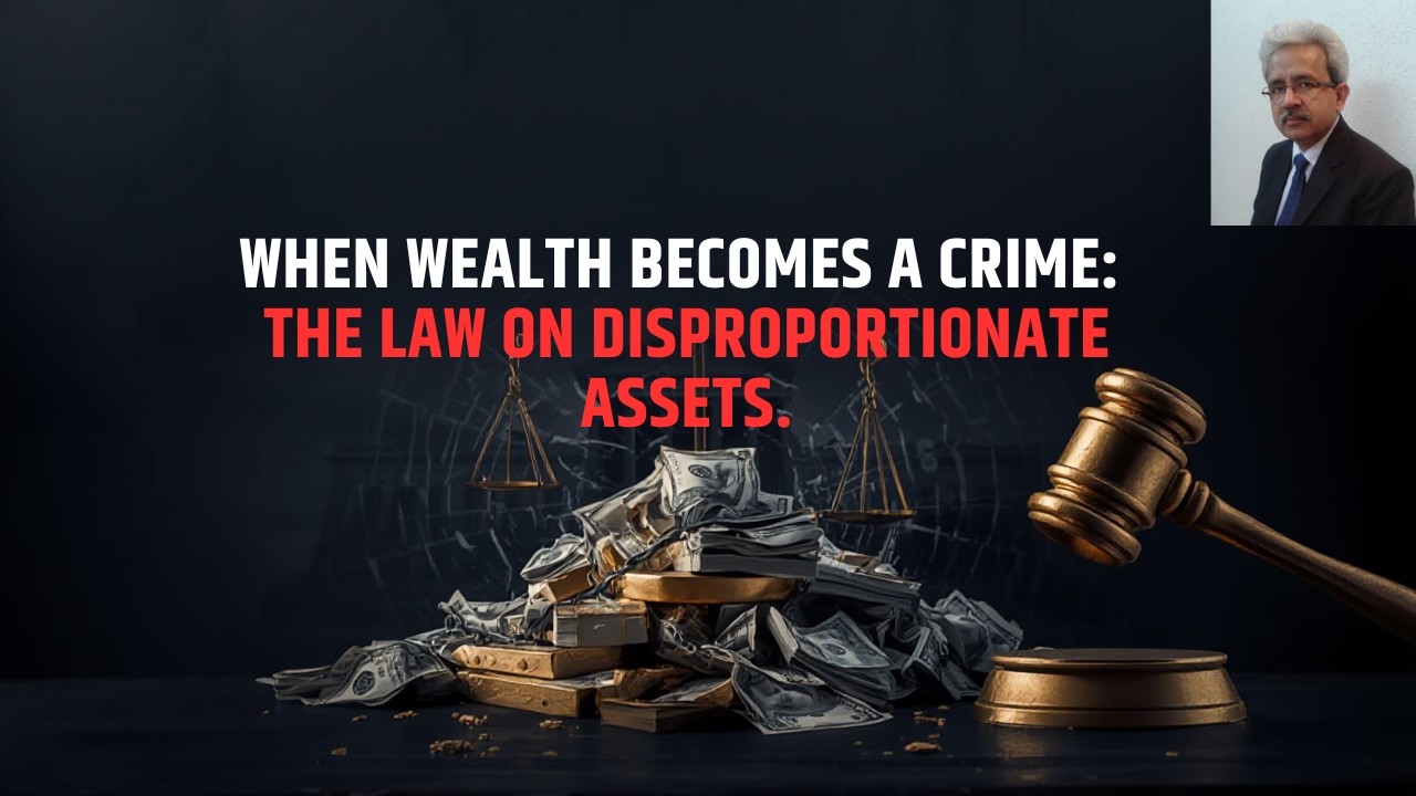 When Wealth Becomes a Crime: The Law on Disproportionate Assets.