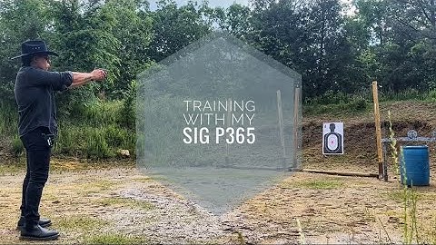 TRAINING WITH MY SIG P365 & MY X MACRO