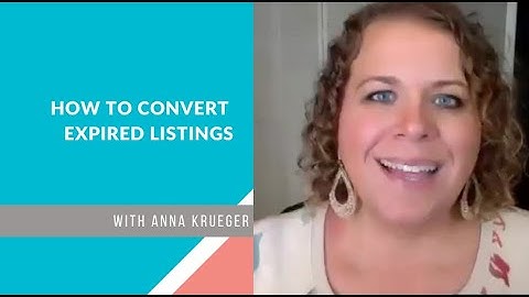 How to Convert Expired Listings