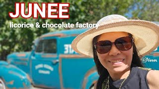 JUNEE licorice and chocolate factory 2024 tour | Moments with Liza