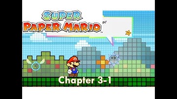 Super Paper Mario: Gameplay Walkthrough Part 10 - Chapter 3-1: When Geeks Attack