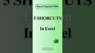 Top 5 Excel Shortcut Keys You Must Know in 2026 ⚡ | Increase Productivity in Microsoft Excel #shorts