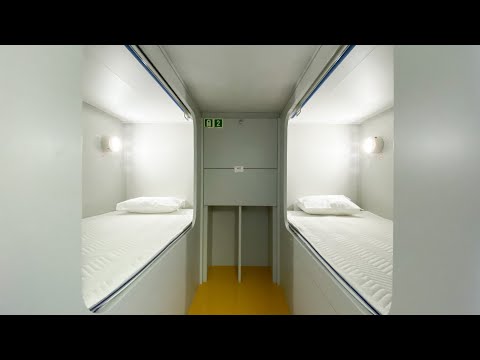 JAPAN&rsquo;S CAPUSULE HOTEL OVERNIGHT FERRY TRIP🛳 / Hokkaido-Niigata Shin-Nihonkai Ferry