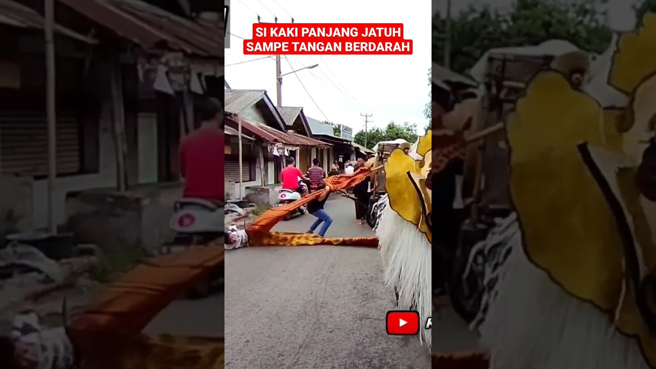 Si Kaki Panjang JatuhArak arakan Obrog SUBEK GROUP Megu Cilik 2023 shorts  short  shortvideo