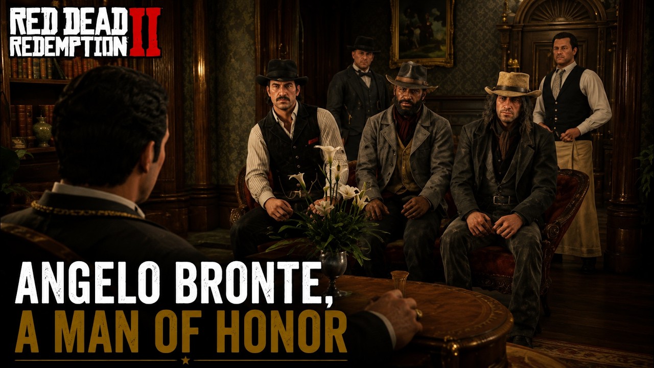 Red Dead Redemption 2 Walkthrough | Angelo Bronte Mission - YouTube