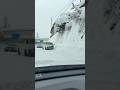 スタック渋滞回避と思ったらハイエースが雪に突っ込む☃️対向車も大渋滞の巻❗️運転手さん無事でよかった