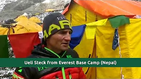 Last video Interview | Ueli Steck at Everest Base ...