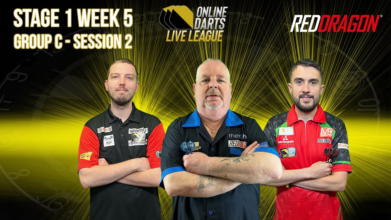 ONLINE DARTS LIVE LEAGUE Stage 1 Week 5 GROUP C Session 2 YouTube