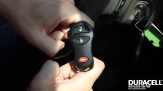 Duracell Keyless Entry Programming Instructions - MOP014D (Option #1)