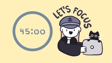 Pomodoro Timer 8x45 (6hrs) | ADHD | Let