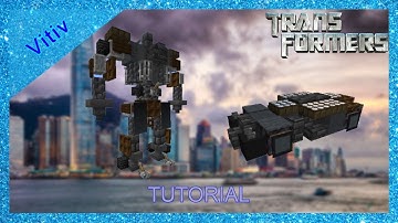 Transformers Lockdown in Minecraft - 1:1 Scale - Tutorial