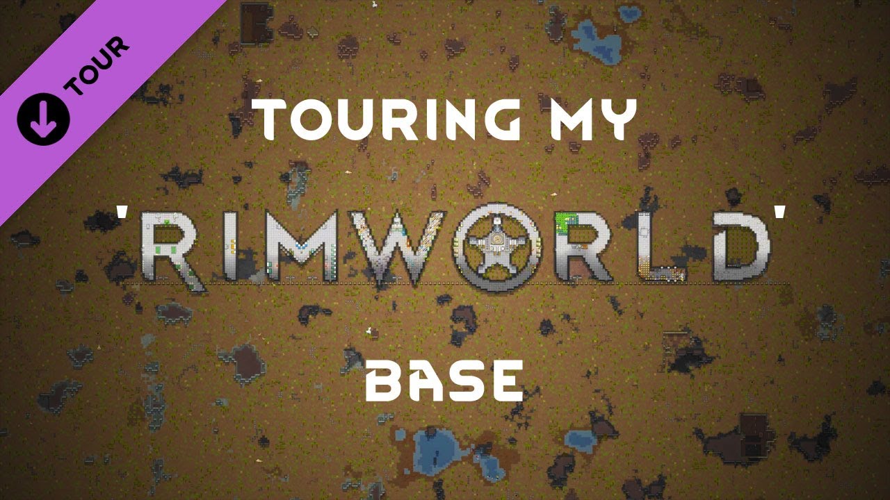 A tour of my 'Rimworld' base.