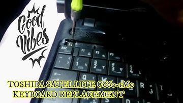 TOSHIBA SATELLITE C660-1M0 KEYBOARD REPLACEMENT