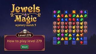 #279 Jewels Magic Mystery Match3 screenshot 2