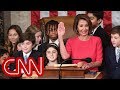 Nancy Pelosi takes House speaker oath with children at her side