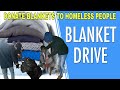 Donated Blankets To Homeless People | By Noor Relief Foundation Serving Needy People