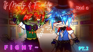 [FNaF] If Monty & Freddy Had a FIGHT | !Discontinued! | ☆Security Breach☆ | Angst? | [Pt.1]