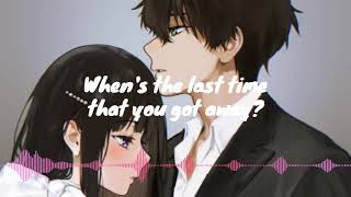 Nightcore - Waste Your Time Resimi