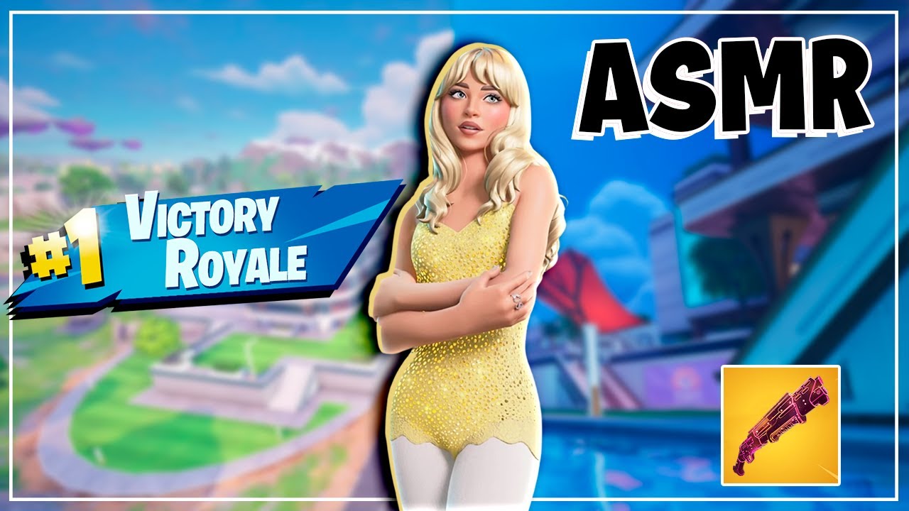 Fortnite ASMR 🎮 | Susurros, loot y victoria real para dormir 😴