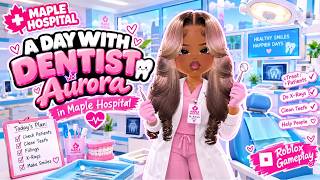 Working at my Dentist Office👩🏽‍⚕️🦷🪥| Game Name: Maple Hospital #roblox #robloxgaming  #gaming screenshot 4