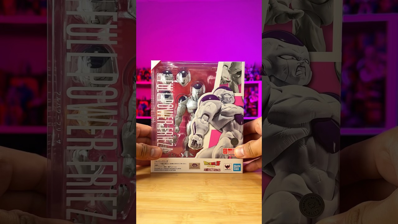 Let’s unbox s.h.figuarts dragon ball z full power frieza by tamashii nations