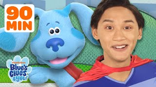 Blue and Josh Play Games with Magenta, Rainbow Puppy & Lola! | 90 Minutes | Blue's Clues & You!