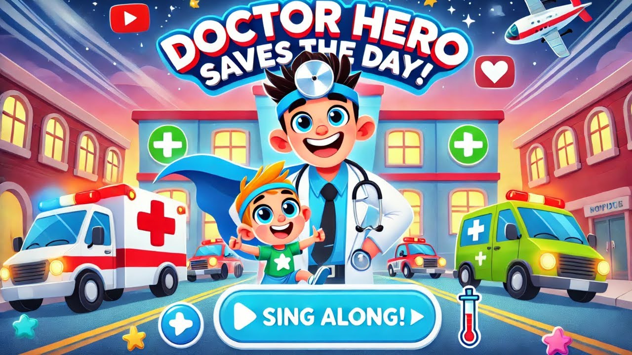 Doctor Hero Saves the Day | Fun Healthy Checkup Song for Kids 