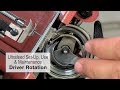 Driver Rotation on a Sailrite Ultrafeed Sewing Machine