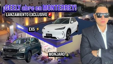 ¡EXCLUSIVA! 🚨 Así fue la APERTURA de #GEELYLindaVista y los nuevos #EX5 y #MONJARO 2025 en México 🚀