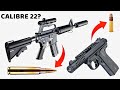 ¿Cuál es la Diferencia entre Calibre 22 LR, 22 Corto, 22 Magnum, 22 Hornet y 223 Remington?