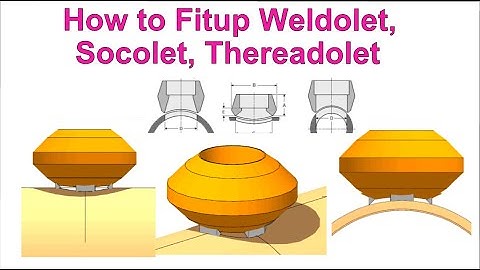 How to Fit up, Weldolet, Threadolet, Sokolet