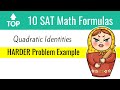 Understanding Quadratic Identities
